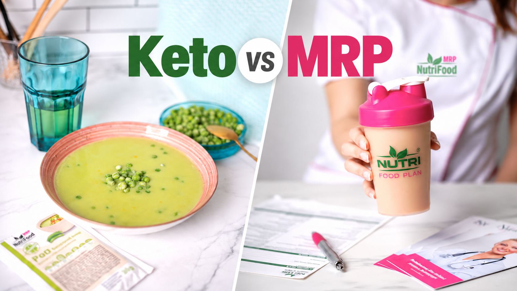 Keto vs. MRP - Zdravé potraviny na chudnutie a do jedálnička na mieru